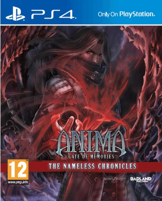 Anima: Gate of Memories The Nameless Chronicles box art for Playstation 4